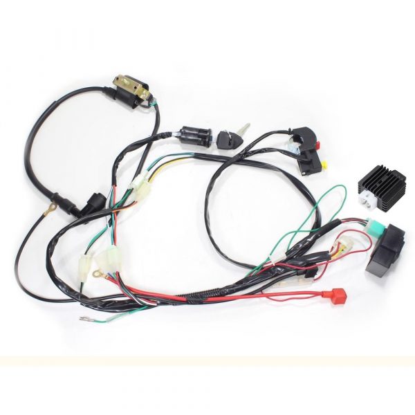 Quad pitbike kabelboom elec compleet