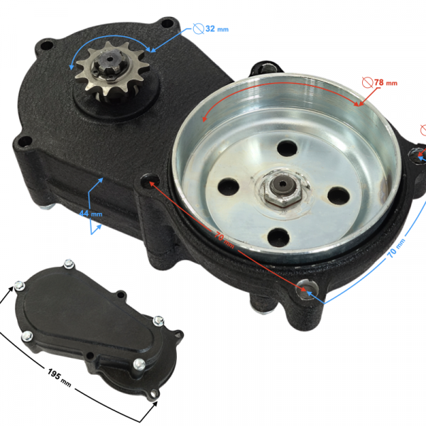 minicrosser miniquad vertrandingskast kort