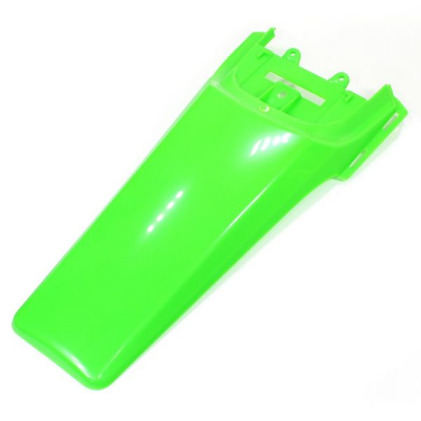Pitbike Dirtbike achterspatbord lang groen