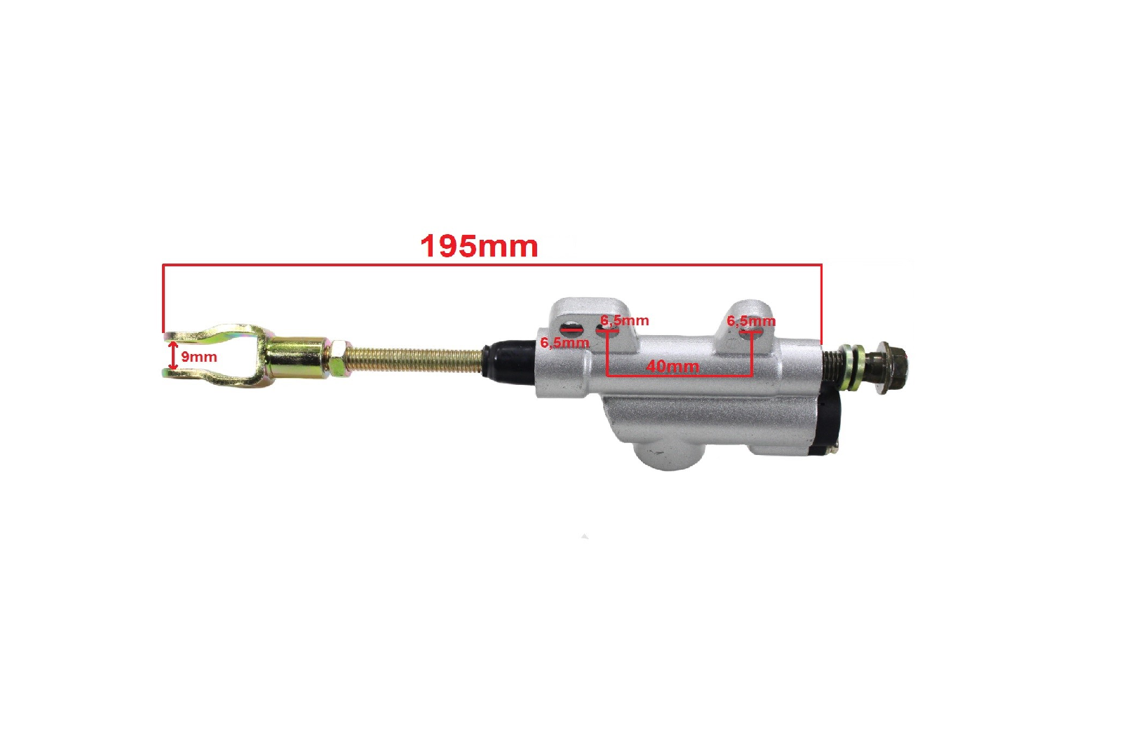 Pitbike Dirtbike voet rempomp kort 1