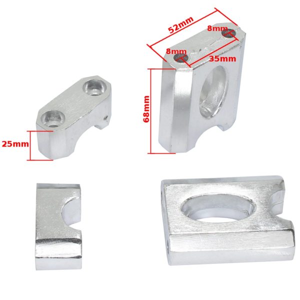 pitbike dirtbike stuursteunen hoog