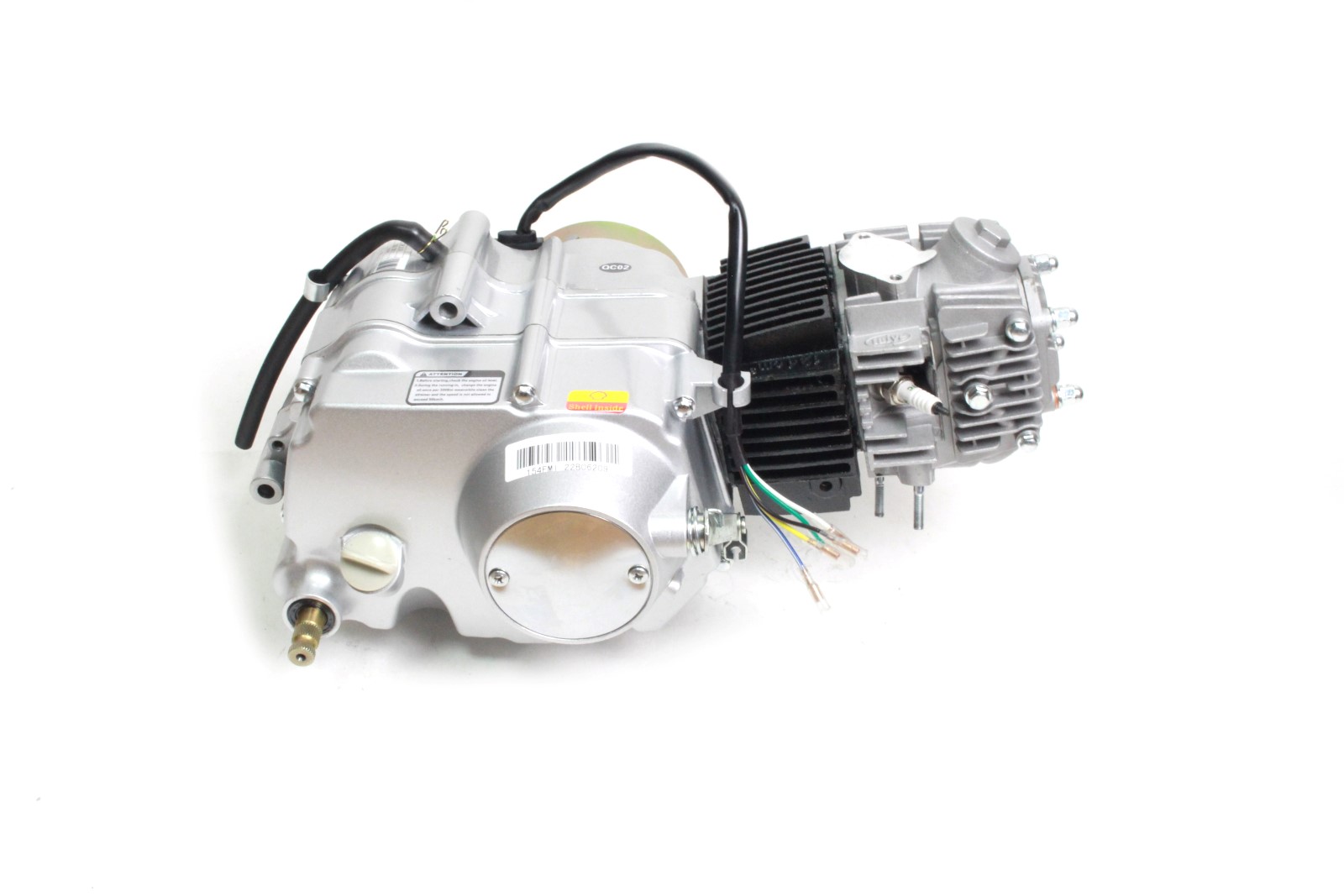 Pitbike 125cc motorblok grijs
