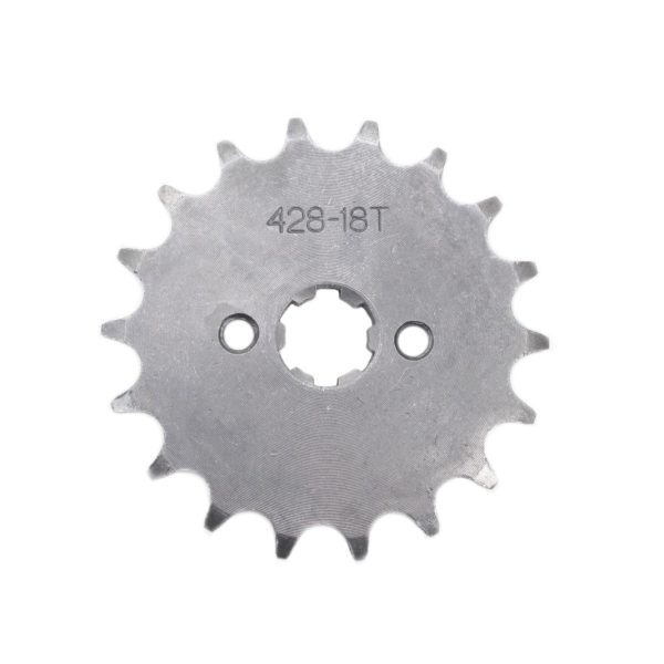 Pitbike Quad voortandwiel 428 18T 17mm