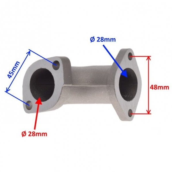 YX160 inlaatspruitstuk