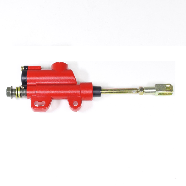 Pitbike Dirtbike Rempomp achter lang rood