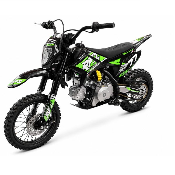 APOLLO THUNDER pitbike dirtbike 110cc groen.