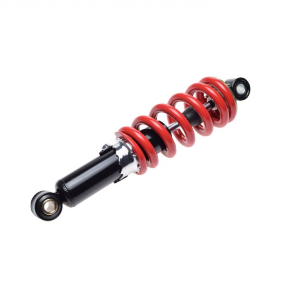Pitbike Quad schokbreker 265mm rood.