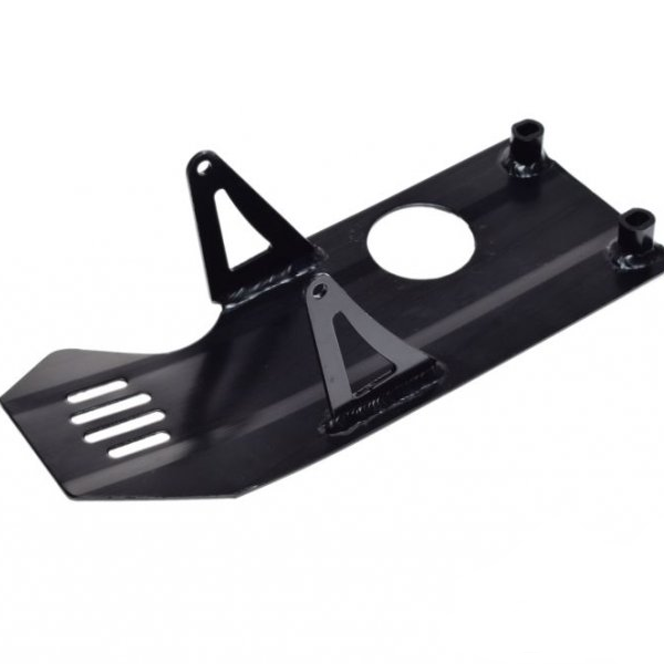Pitbike Dirtbike bodemplaat ALU zwart