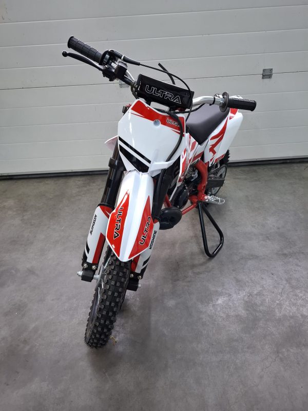 KOSHINE 50cc 2 takt 9PK 12/10inch wit/rood - DSL Motoren