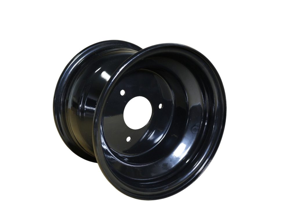 Quad ATV achter velg 8 inch 3 gats 55mm zwart - DSL Motoren