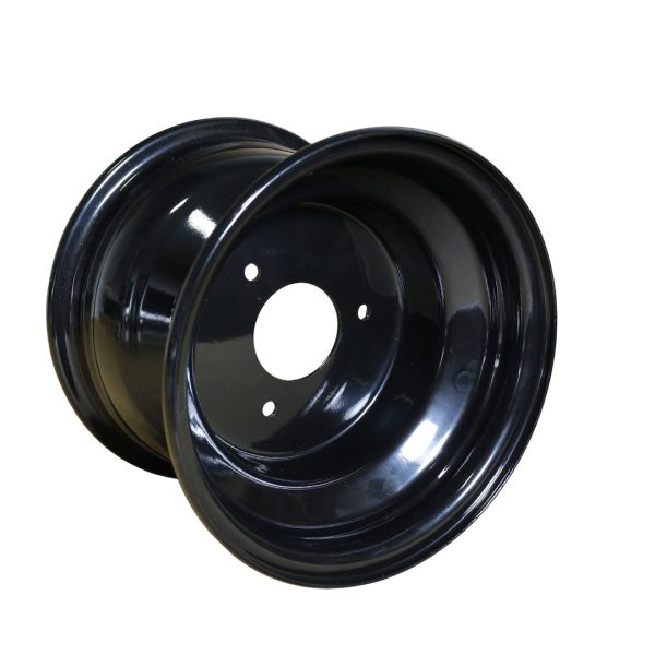 Quad ATV achter velg 8 inch 3 gats 55mm zwart