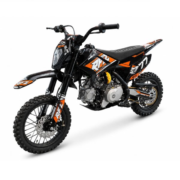 APOLLO THUNDER pitbike dirtbike 110cc oranje.
