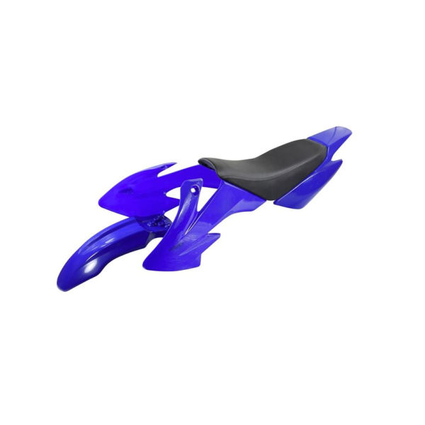 Pitbike Dirtbike kappenset met zadel CRF50 model blauw type 1