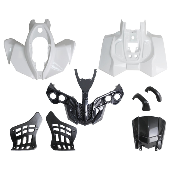 Quad ATV kappenset Bombardier wit
