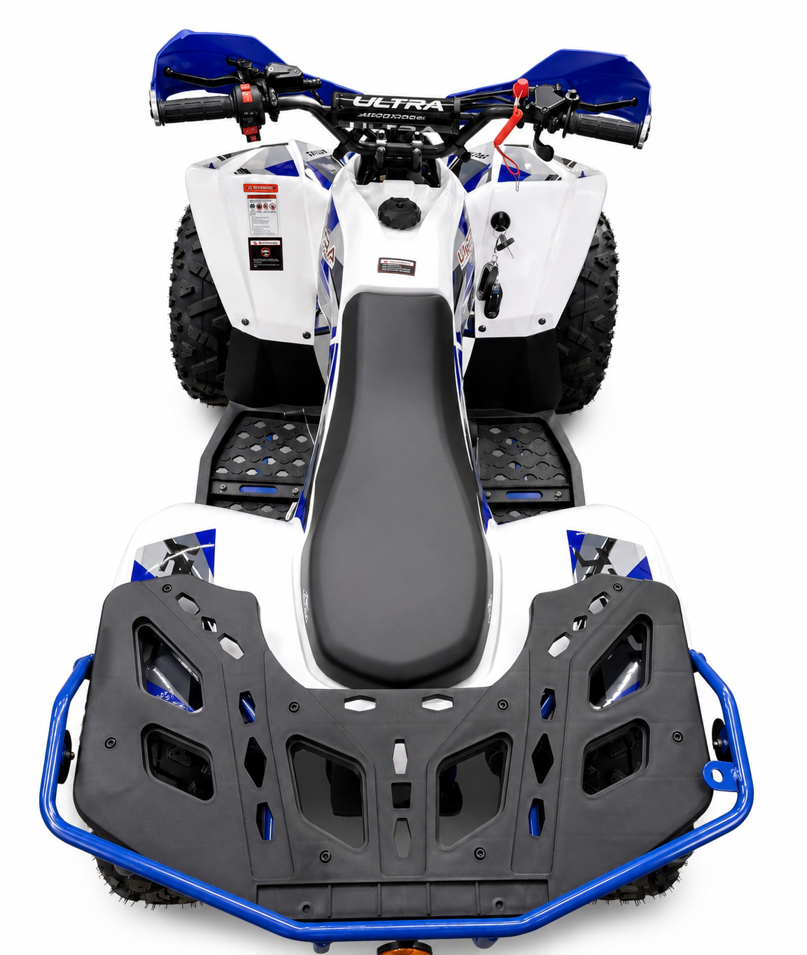 ULTRA 125cc Quad ATX125 Raptor wit blauw C