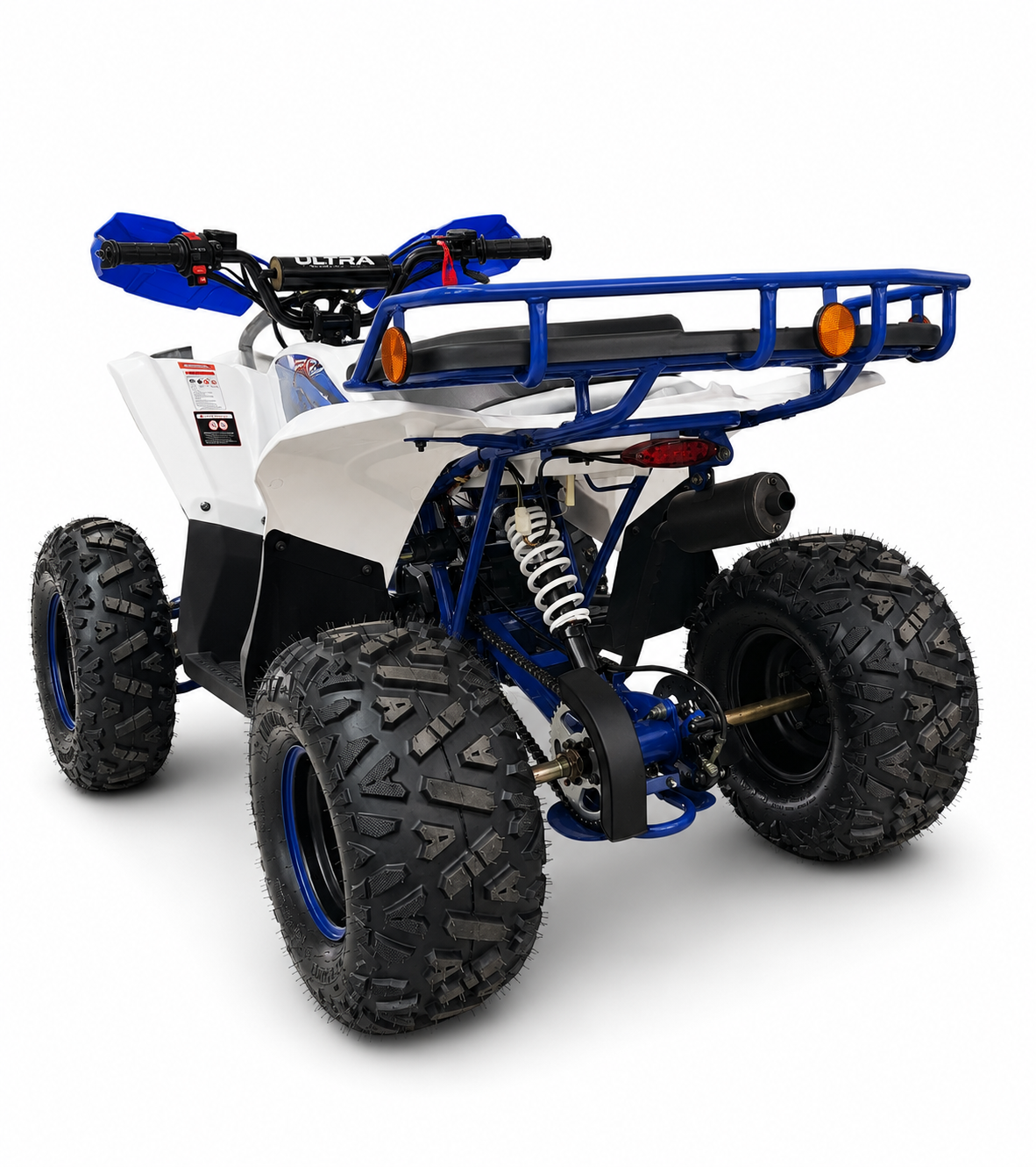 ULTRA 125cc Quad ATX125 Raptor wit blauw D