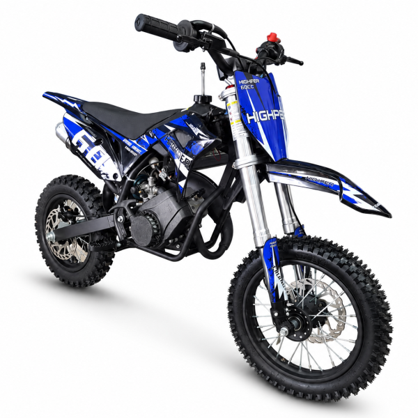 HIGHPER Thunder 60cc minicrosser blauw A