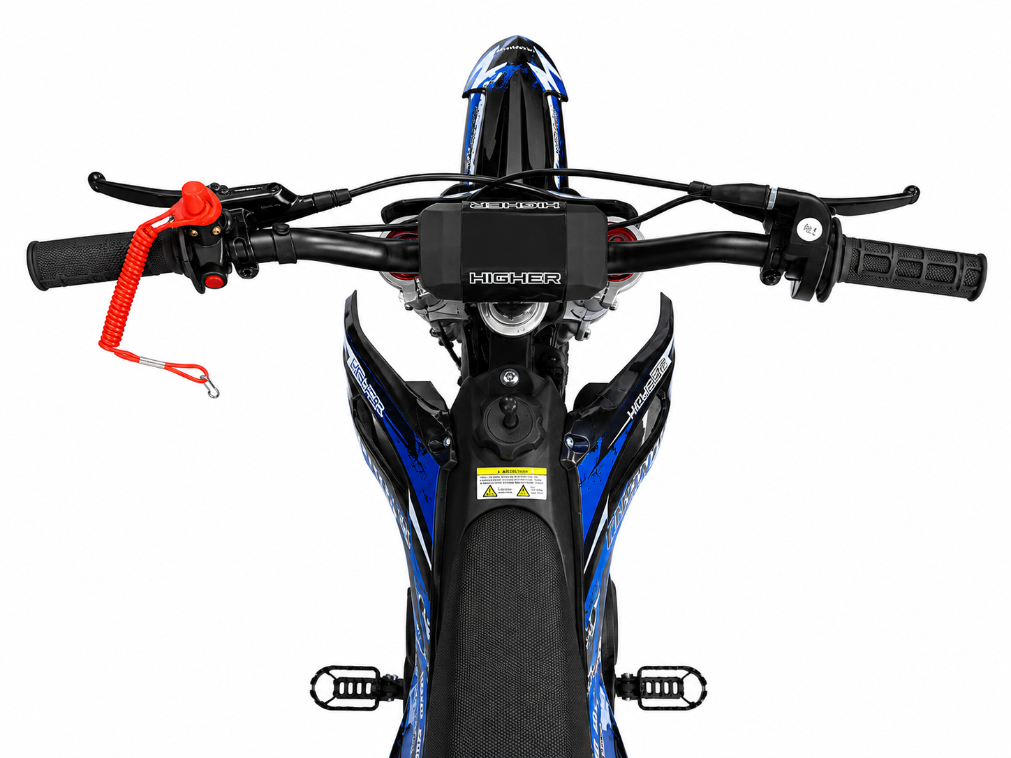 HIGHPER Thunder 60cc minicrosser blauw D