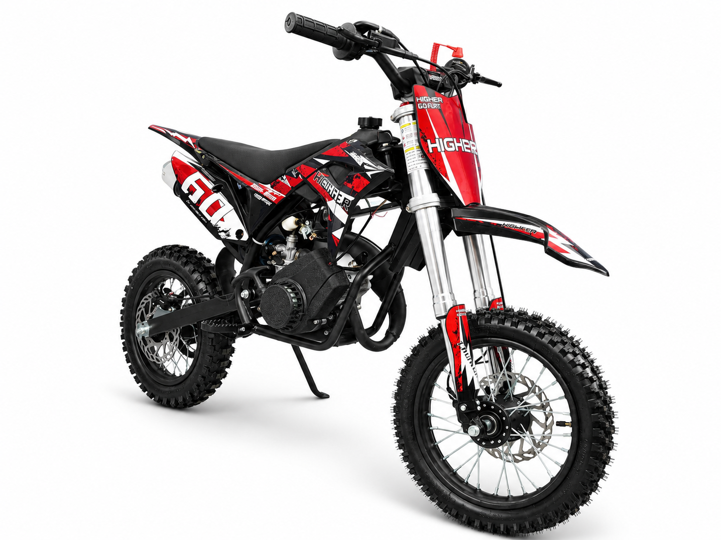 HIGHPER Thunder 60cc minicrosser rood A
