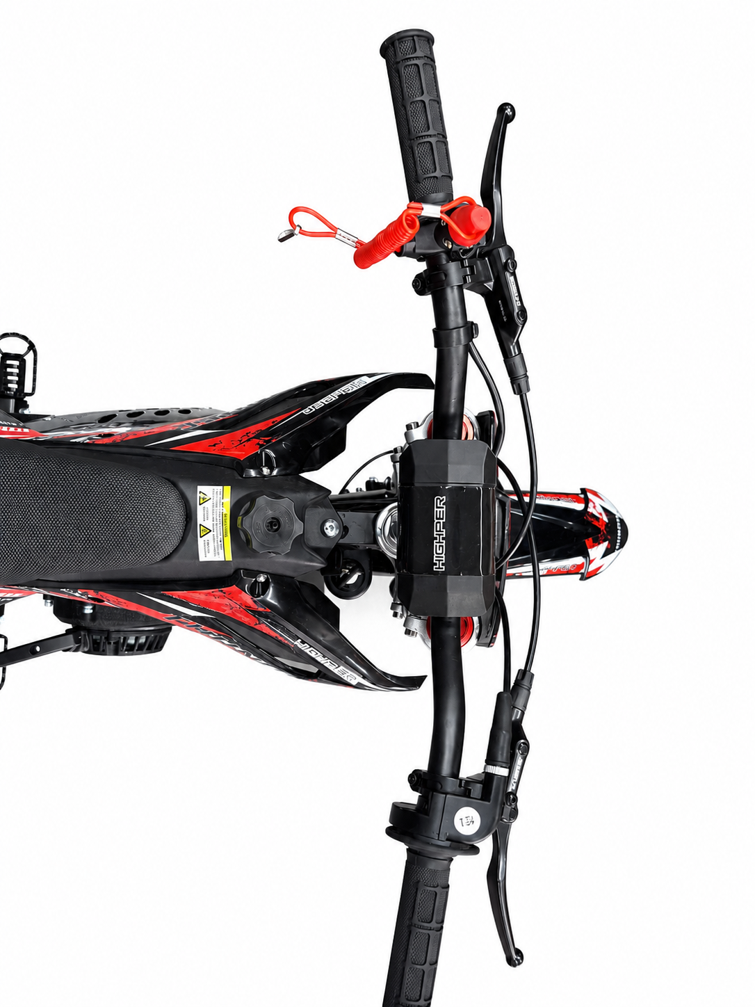 HIGHPER Thunder 60cc minicrosser rood D