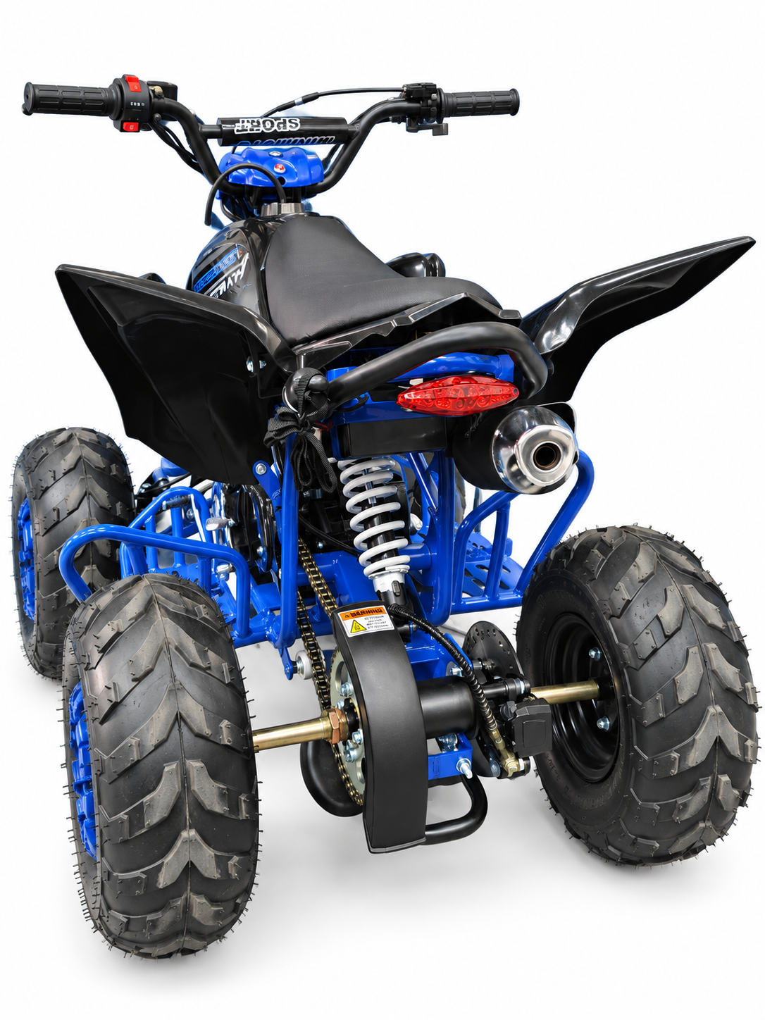 HIGHPER Quad 110cc 6 inch blauw 3.