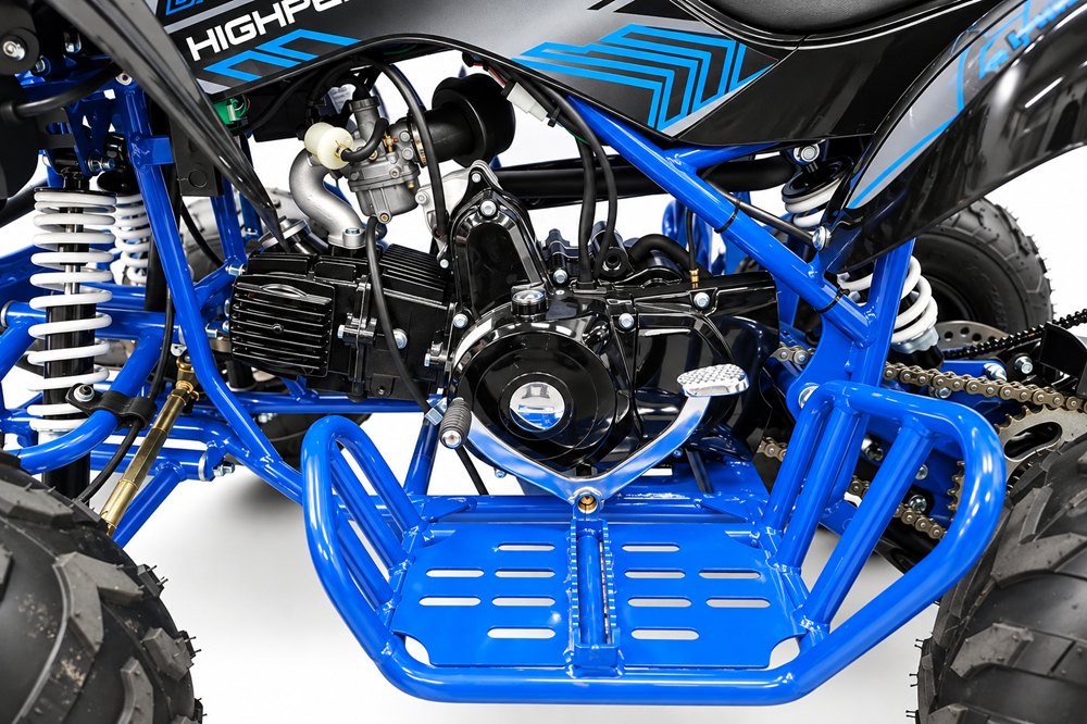 HIGHPER Quad 110cc 6 inch blauw 5.