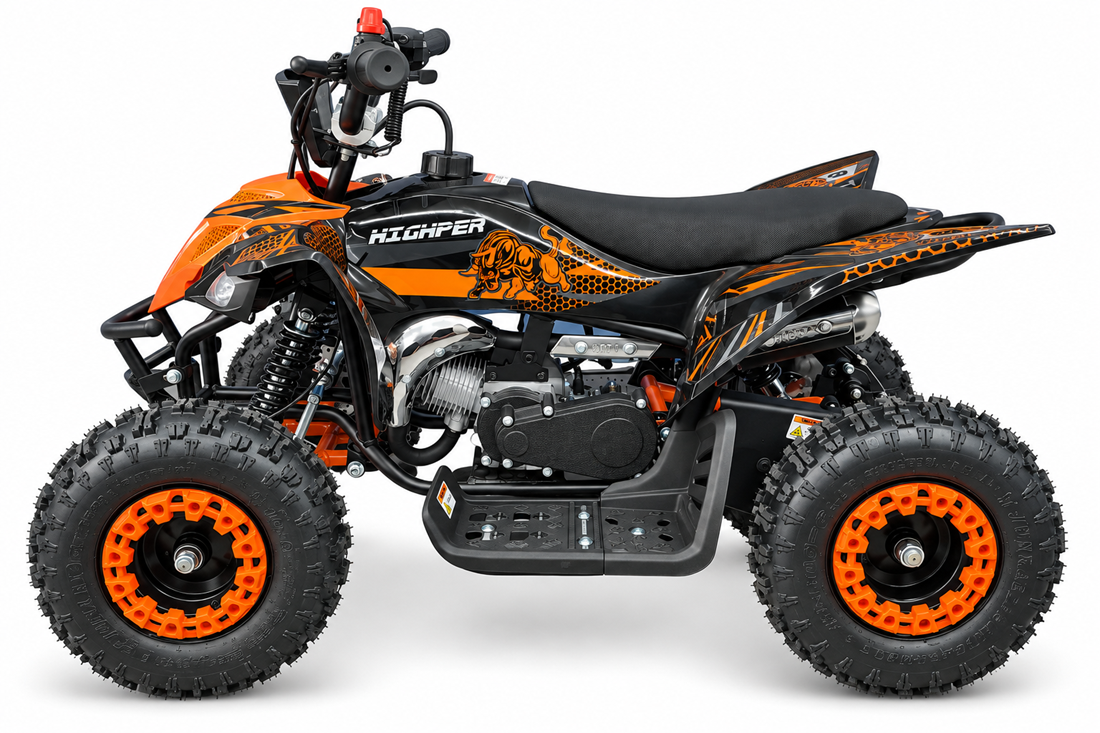 HIGHPER miniquad 49cc oranje 2.