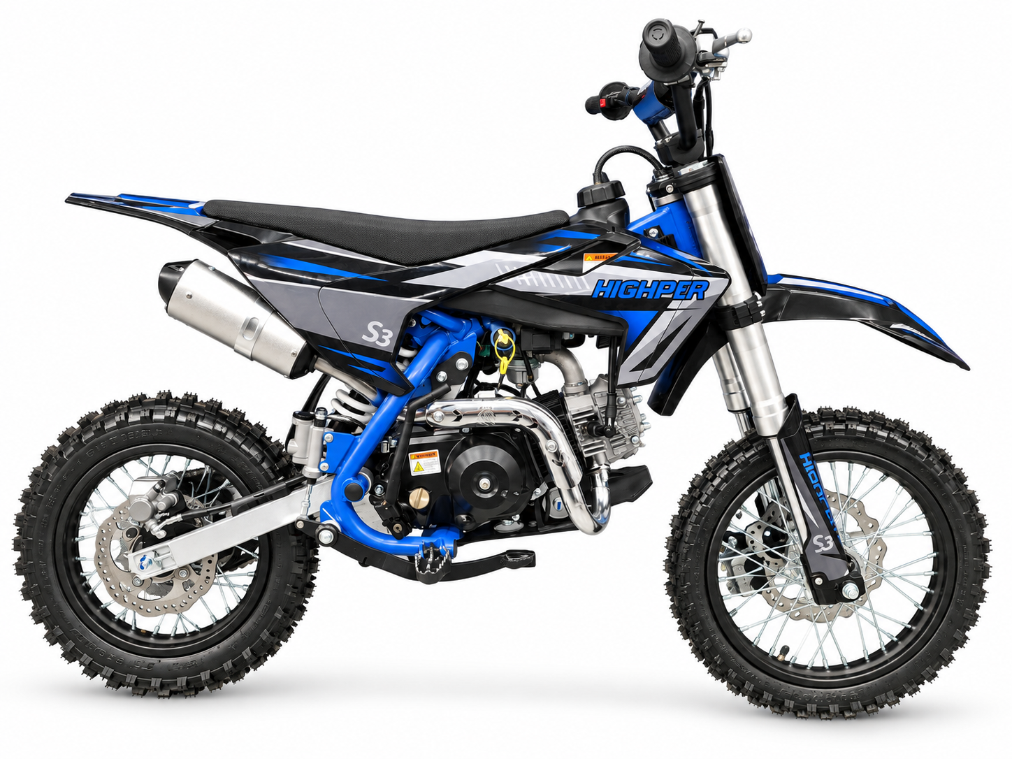 HIGHPER pitbike 606 1412 semi blauw 2.