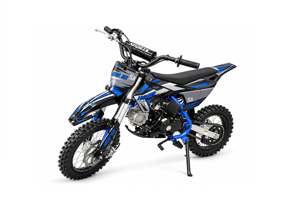 HIGHPER pitbike 606 1412 semi blauw.