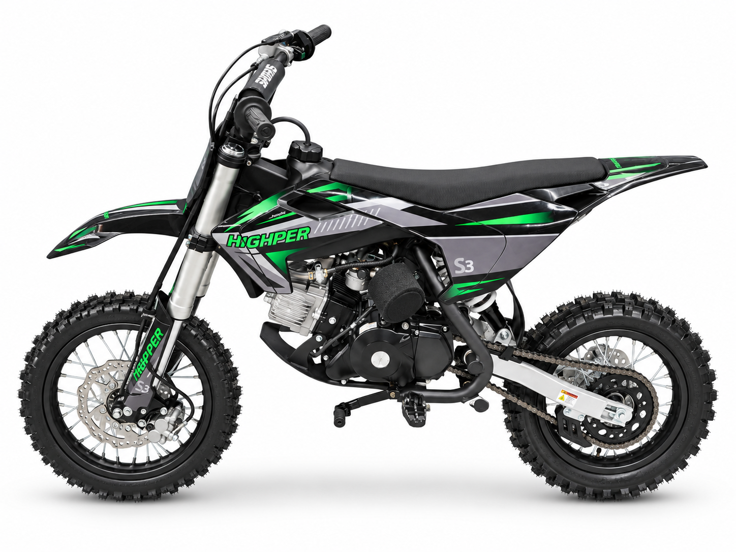 HIGHPER pitbike 606 1412 semi groen 1