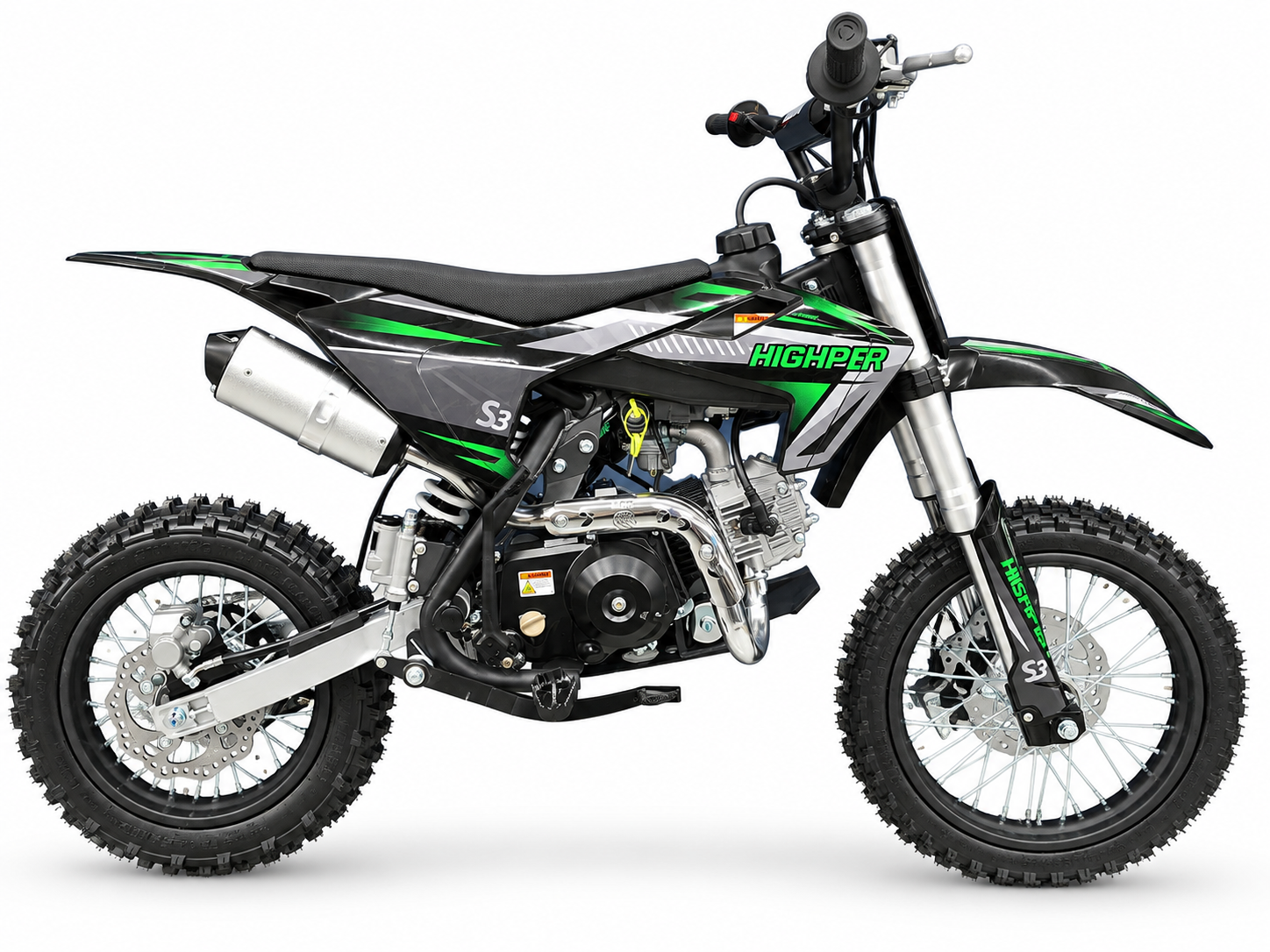 HIGHPER pitbike 606 1412 semi groen 2