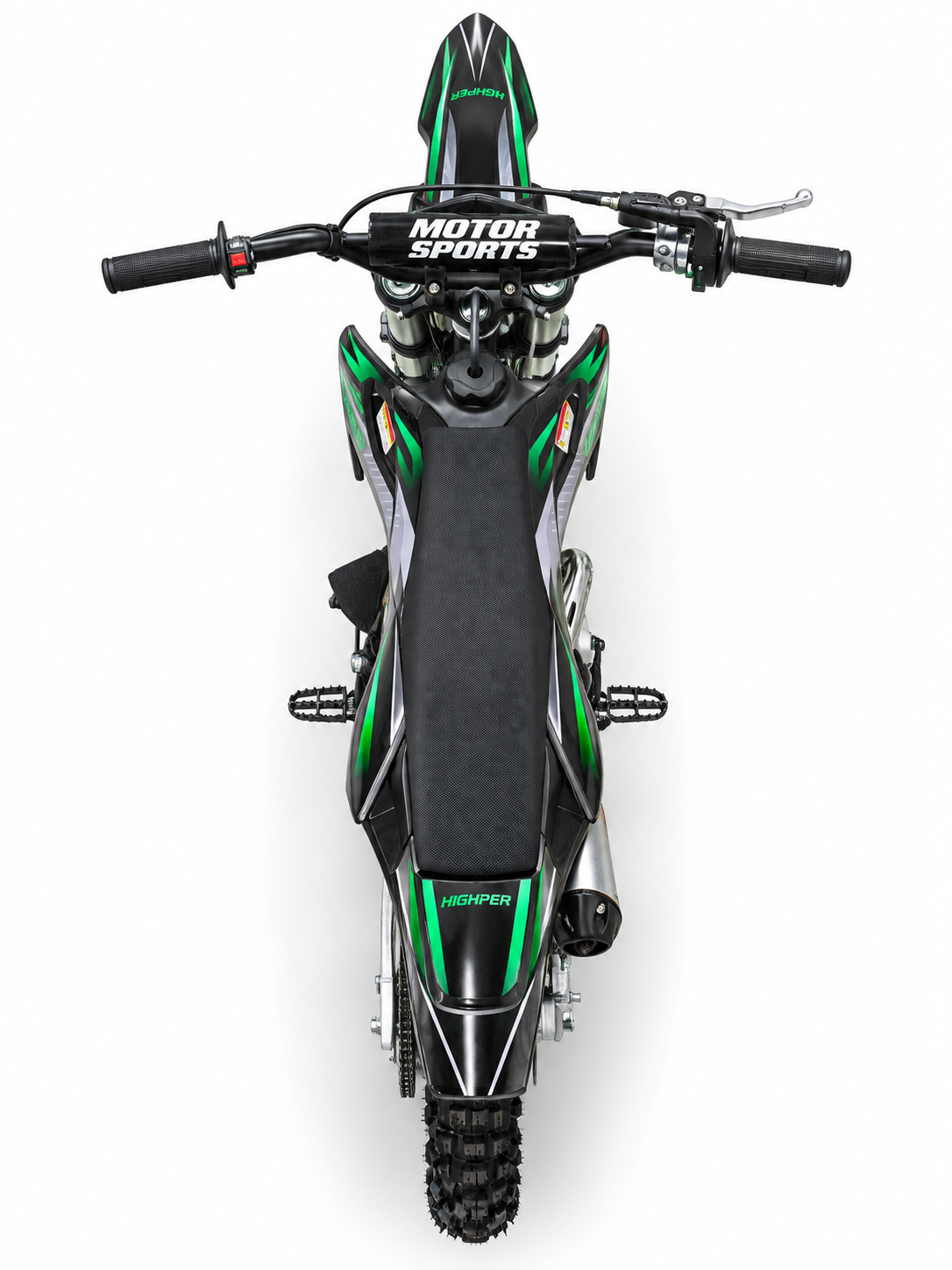 HIGHPER pitbike 606 1412 semi groen 3