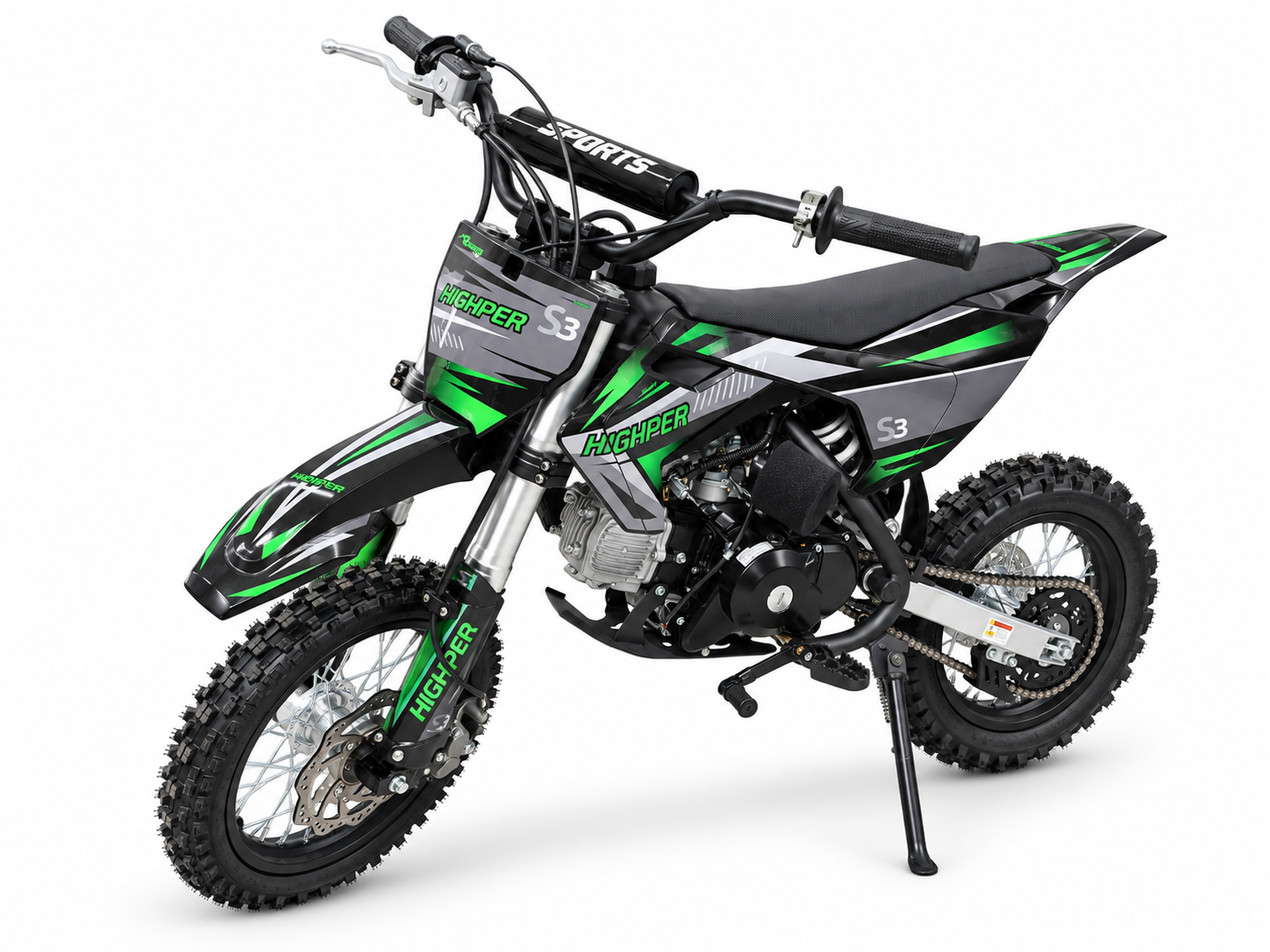 HIGHPER pitbike 606 1412 semi groen