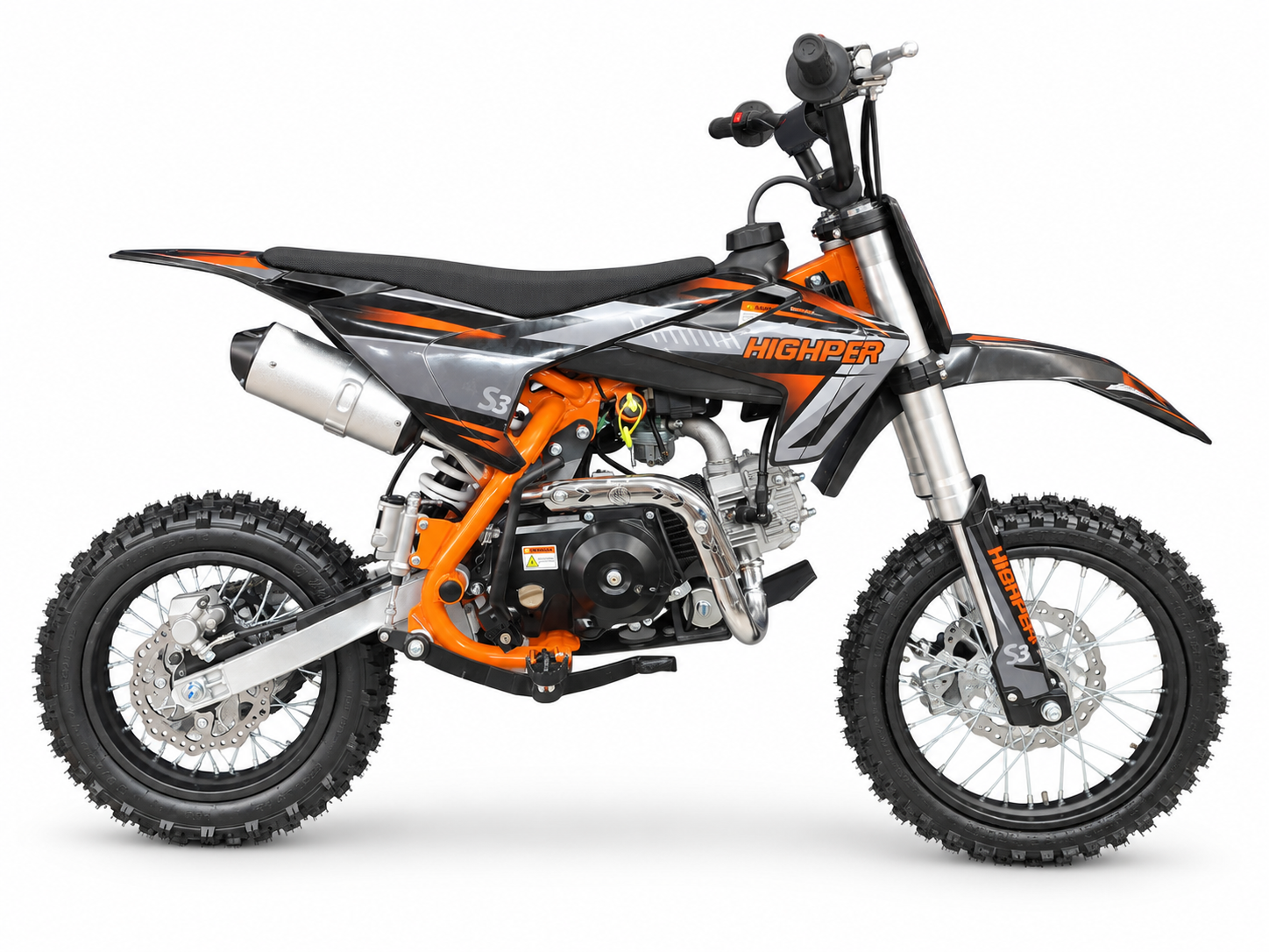HIGHPER pitbike 606 1412 semi oranje 2