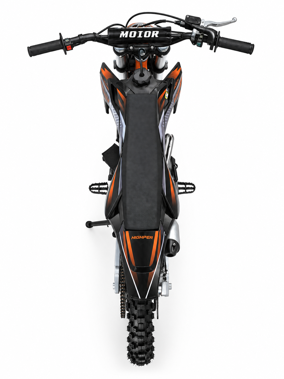 HIGHPER pitbike 606 1412 semi oranje 3