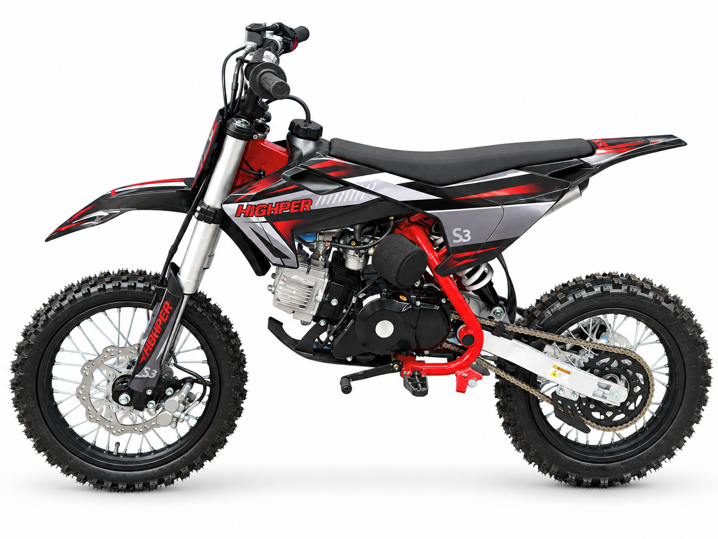 HIGHPER pitbike 606 1412 semi rood 1.