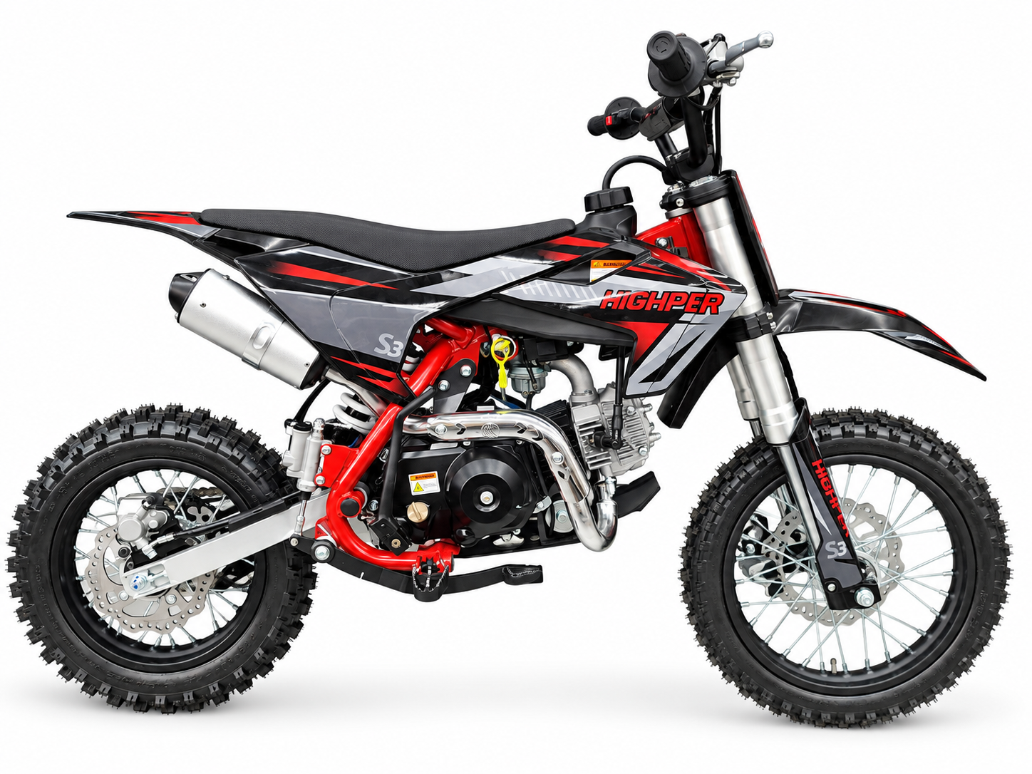 HIGHPER pitbike 606 1412 semi rood 2.