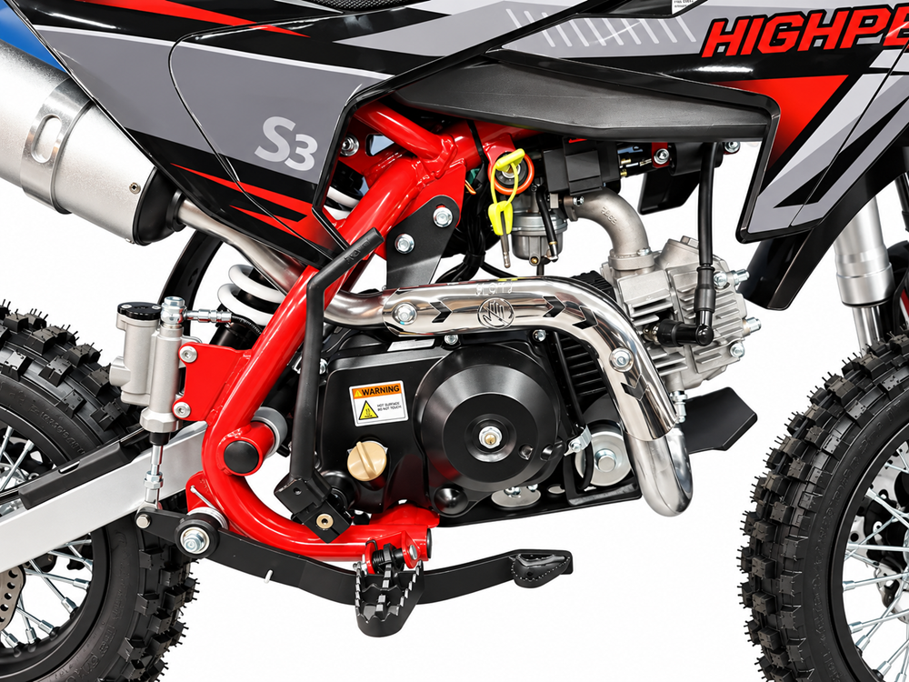 HIGHPER pitbike 606 1412 semi rood 4.